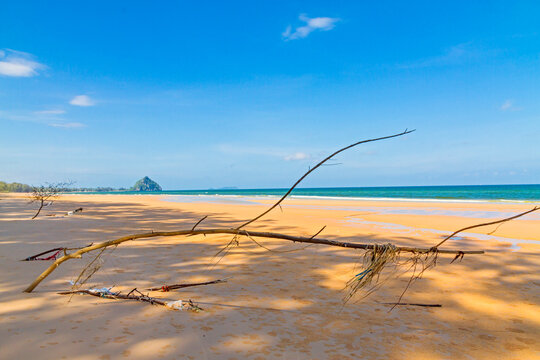 Beach and nature in summer at Bang Baet