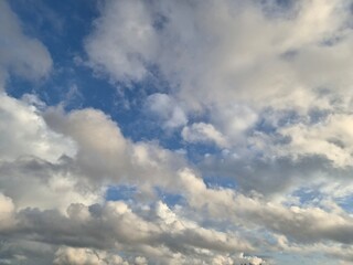 Fototapeta premium blue sky with clouds
