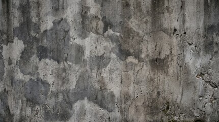 Fototapeta premium Gray washes and textured stone wall close up view
