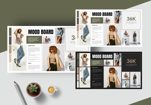 Creative Mood Board Template
