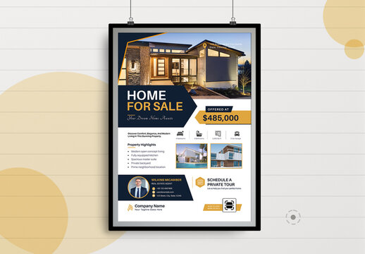 Home For Sale Flyer Template