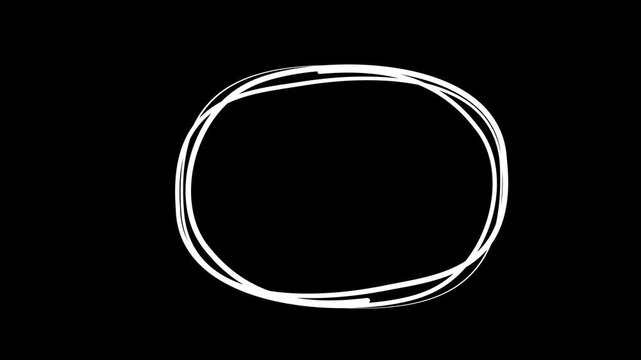 Hand drawn highlight mark animation with red marker underline doodle and dynamic text stroke overlay.