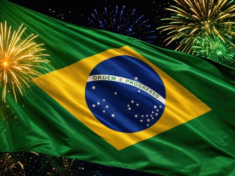Brazil September 7 Independence Day Celebration Background