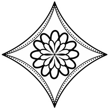 vector illustration of a Mandala