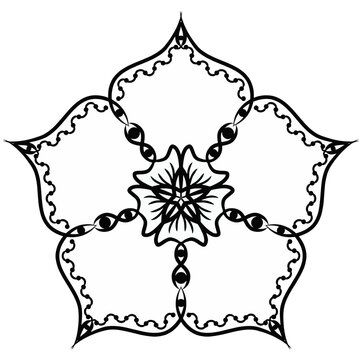 vector illustration of a Mandala