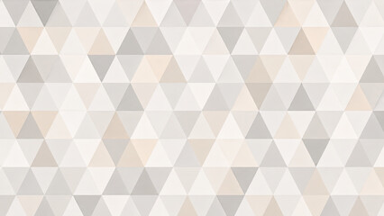 Fototapeta premium Flowing geometric pattern of triangles with layered color subtle texture and generous copy space