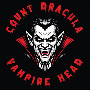 Count Dracula Vampire Head