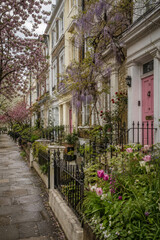 Fototapeta premium Elegant victorian Townhouses