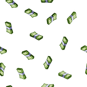 pattern bill cash stack cartoon. currency paper, finance rich, investment success bill cash stack sign vector