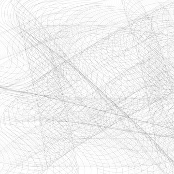 Minimalist abstract line art background, geometric grey wireframe pattern, subtle technical sketch texture for modern design