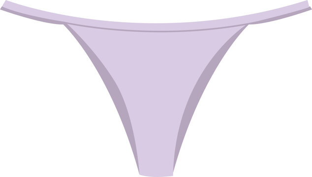 Purple Thong Underwear Women's Design