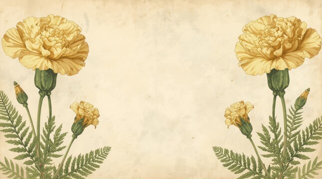 Vintage Botanical Floral