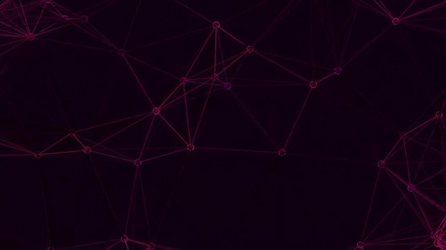 Abstract digital background with connected dots and lines representing network communication and data technology.