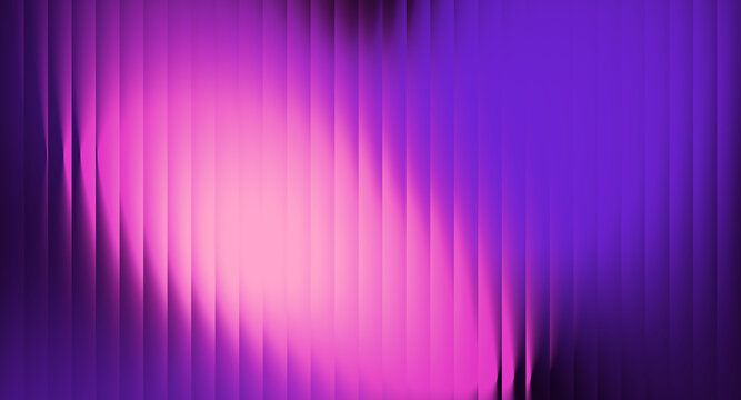 Abstract purple and pink neon background featuring vertical luminous light columns, vibrant magenta glow, smooth gradient transitions