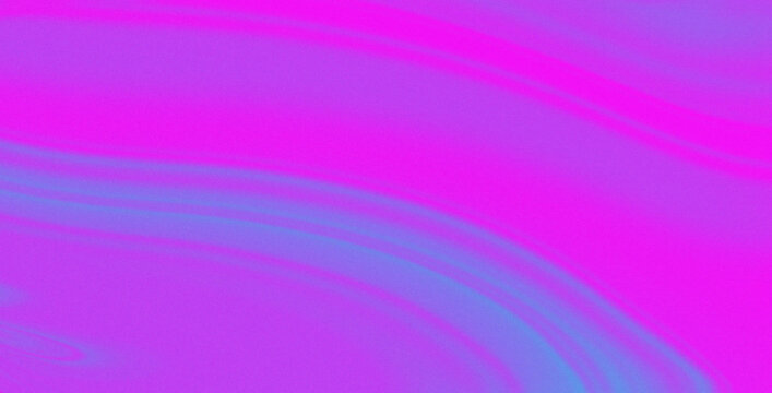 Vibrant Magenta and Blue Abstract Fluid Wave Background, Dynamic Neon Purple Gradient Flow Texture with Smooth Motion Curve Lines for Futuristic Cyberpunk Banner, Modern Digital Wallpaper and Cover