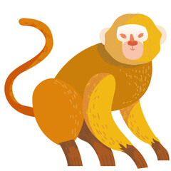 Illustration of the monkey from the 12 Chinese zodiac signs. © Phuoc Nguyen
