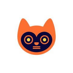 Fototapeta premium Cute Cat Pet Icon