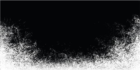 Naklejka premium Frozen window background with ice border. Frosty texture with snow crystals. Cold mist and transparent glass backdrop. Vector decorative icy frame with detailed weather effect. Holiday banner