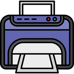 Fototapeta premium Printer icon