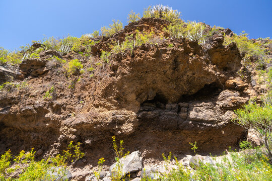 Barranco on the Roque del Conde trail