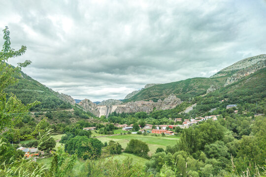 Barrio de la Luna village, Castile and Leon, Spain