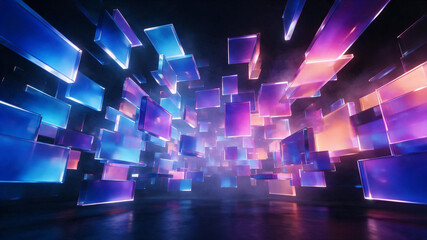 Fototapeta premium Abstract Light Panels