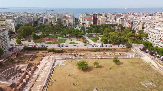 Roman Forum of Thessaloniki, Greece