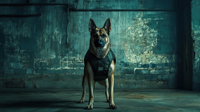 German Shepherd K9 Unit: Guardian in the shadows