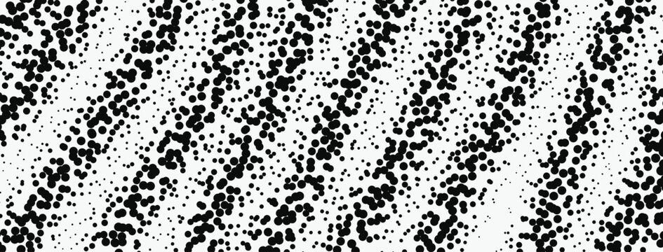 Black halftone diagonal dot texture on light grey surface for industrial design templates.