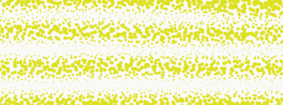 Abstract yellow dot pattern background with halftone gradient effect for modern web design.