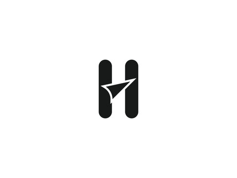 Abstract Geometric Logo Vector Icon for Modern Corporate Business Branding 