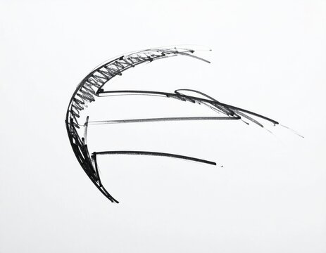 Hand drawn arrow