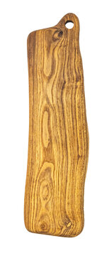 Rustic wooden cutting board for kitchen and charcuterie