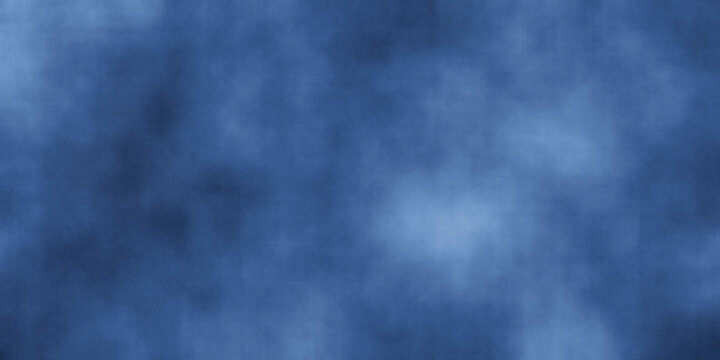 Abstract blue smoke background with soft blurry texture