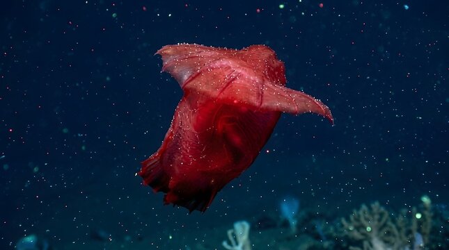 headless chicken monster ( Enypniastes eximia )