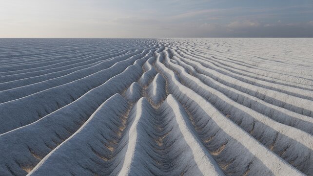 Surreal Calcified Sound-Wave Delta Spreading Under an Ultraviolet Midnight Vault｜紫外線の真夜中の丸天井の下に広がる奇妙な石灰化音波デルタ