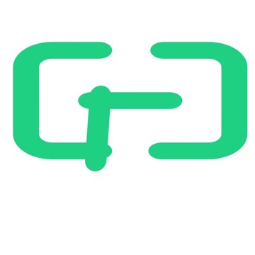 Minimalist digital transformation symbol displays smooth green geometric animation morphing between abstract shapes to signify modern technological connectivity and innovative design elements۔ 