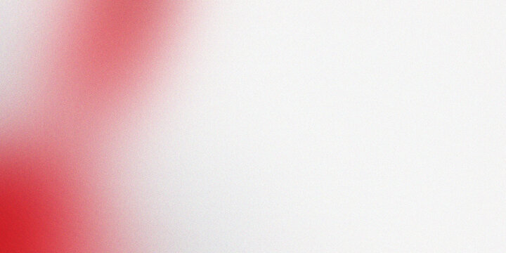 Abstract red and white grainy gradient background texture