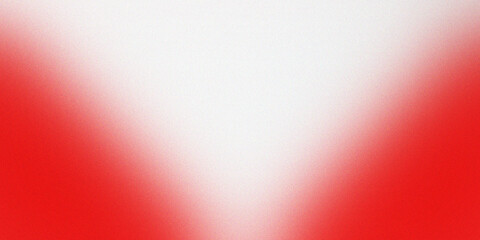 Fototapeta premium Abstract red and white grainy gradient background texture