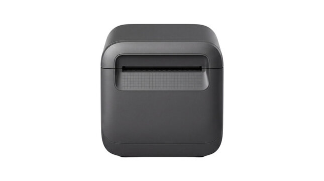Modern black card reader device for secure contactless payment transactions in retail