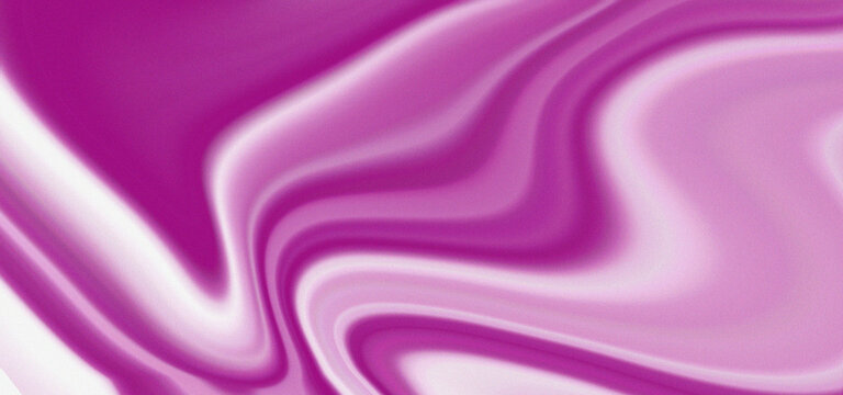 Abstract fluid motion gradient in vivid magenta and white swirling patterns