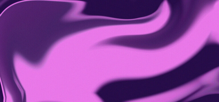Abstract fluid motion gradient of purple and magenta swirling waves texture
