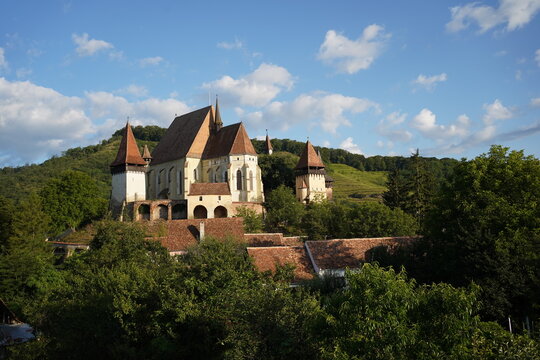 Fortified Church of Biertan in Transylvania, Romania