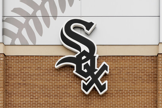 Chicago, IL, USA - August 14, 2026: The exterior of MLB's Chicago White Sox's Rate Field. The baseball stadium has had many name changes over the years but is best known for Comisky.
