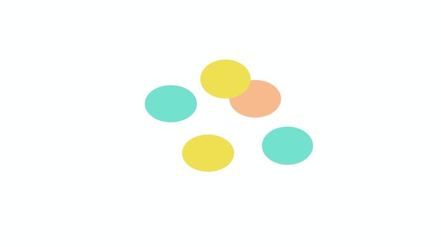 Squishy gummy Gummy Pebble Cluster Layout bounce loop