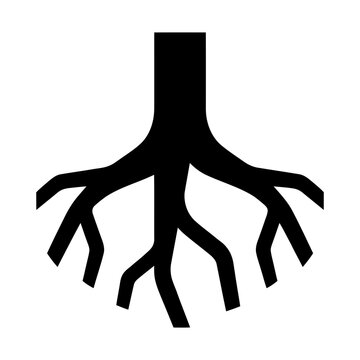 tree root glyph icon