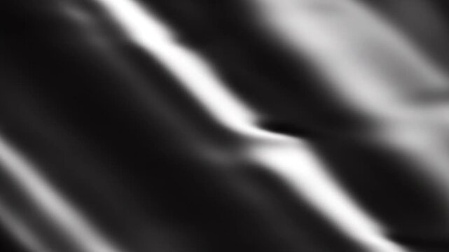 Abstract dark metallic surface with flowing light reflections【Generative AI】
