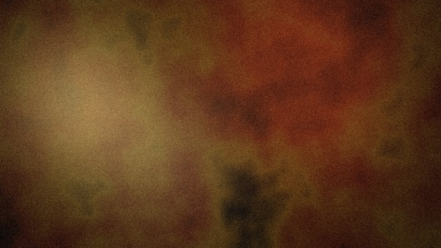 Abstract dark brown and red textured background with a vintage distressed surface and subtle light gradient effect