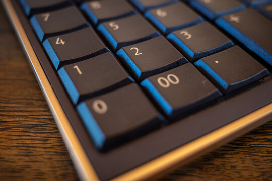 Close Up Of Calculator Keypad For Finance And Accounting