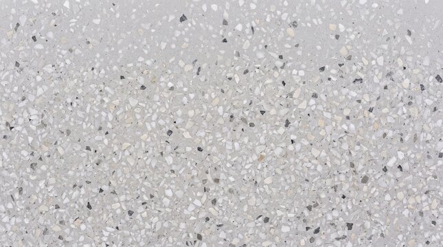 Polished Terrazzo Stone Surface Texture Background